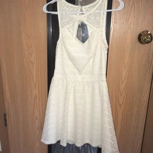 Off-White Lace Dress